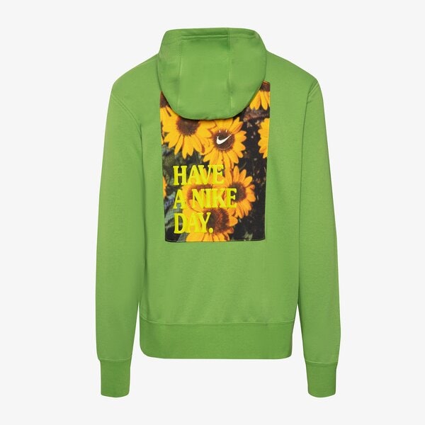 Мъжки суичър NIKE СУИТЧЪР С КАЧУЛКА DM4992 dm4992-377 цвят зелен