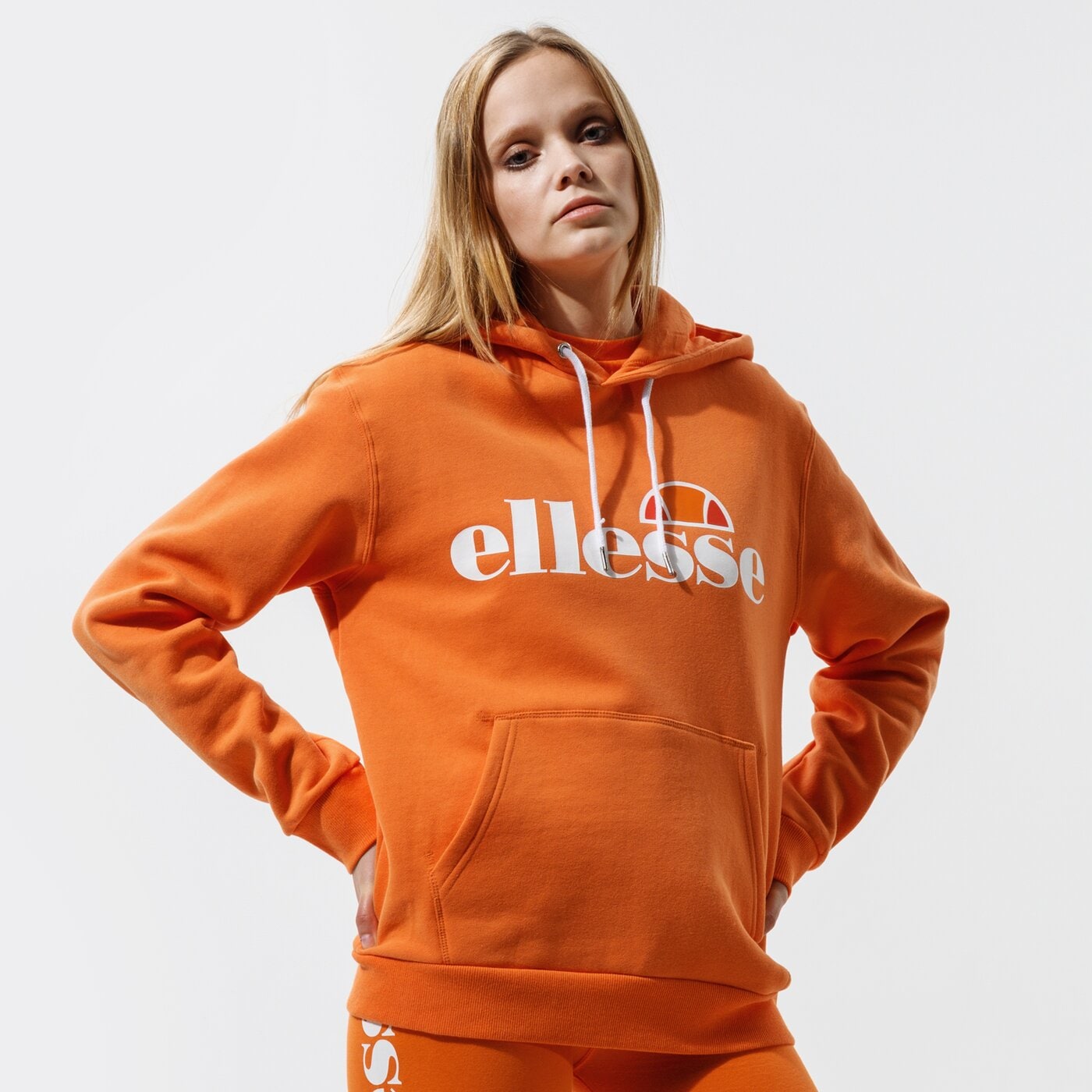 Дамски суичър ELLESSE СУИТЧЪР С КАЧУЛКА TORICES OH HOODY ORNG sgi03244704 цвят оранжев