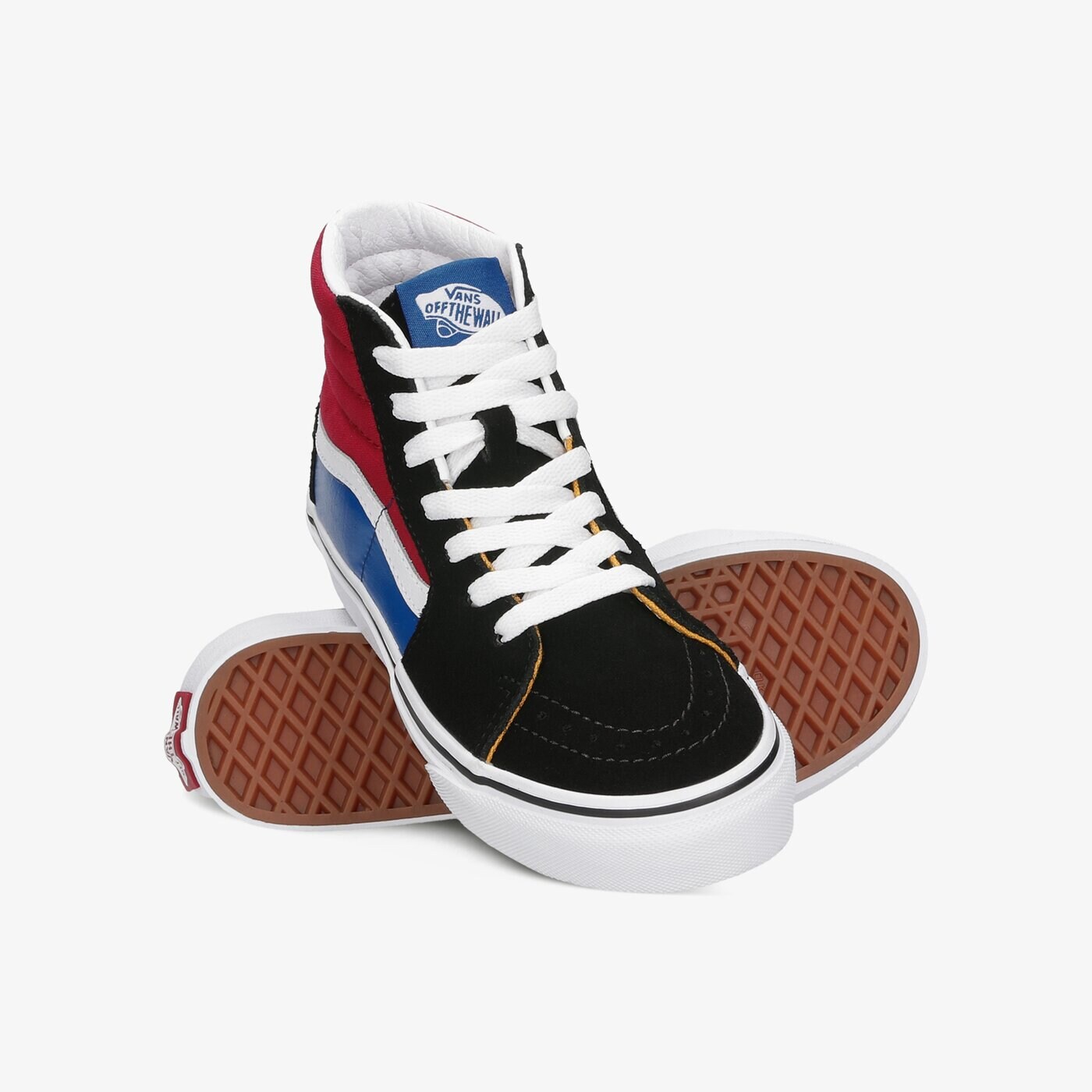Детски маратонки VANS UY SK8-HI vn000d5f9am1 цвят червен