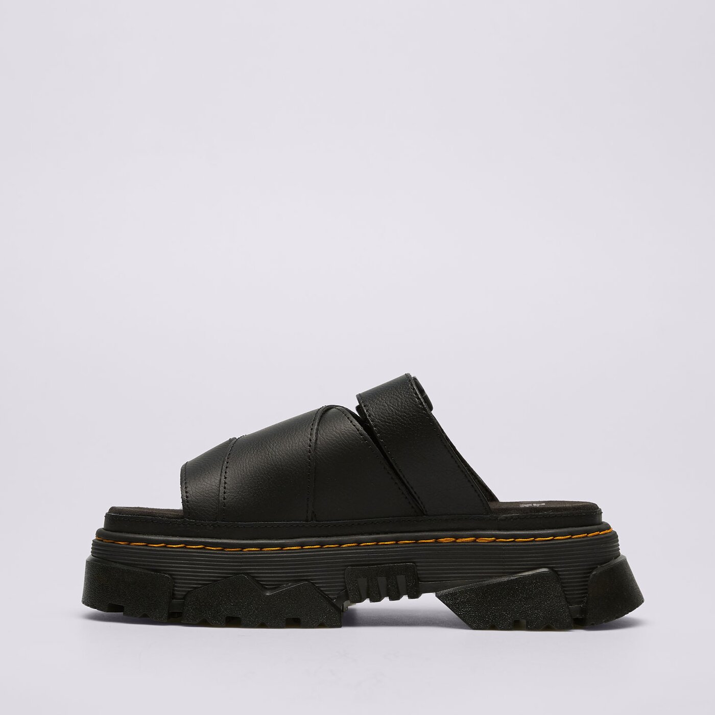 Дамски чехли и сандали DR.MARTENS MATTISON SLIDE SANDAL 40900001 цвят черен