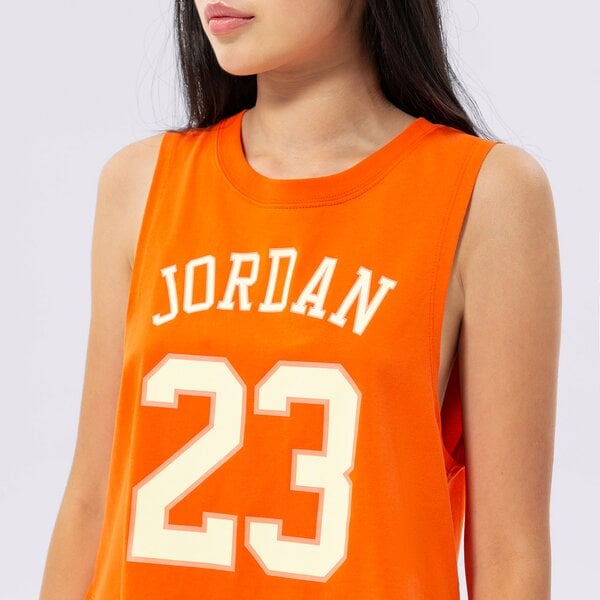 Дамска тениска JORDAN ТЕНИСКА W J HERITAGE ПОТНИК CORE do5023-817 цвят оранжев