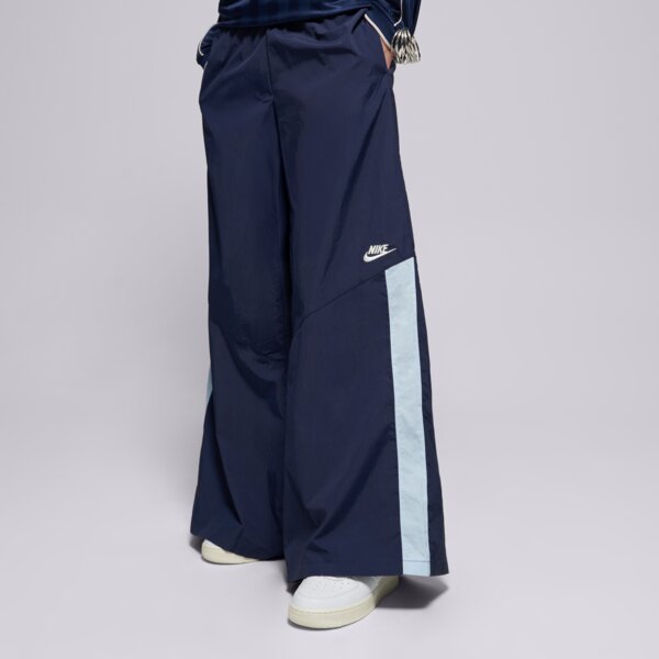 Дамски панталони NIKE ПАНТАЛОНИ W NSW WIDE LEG WVN PANT ih8508-410 цвят тъмносин