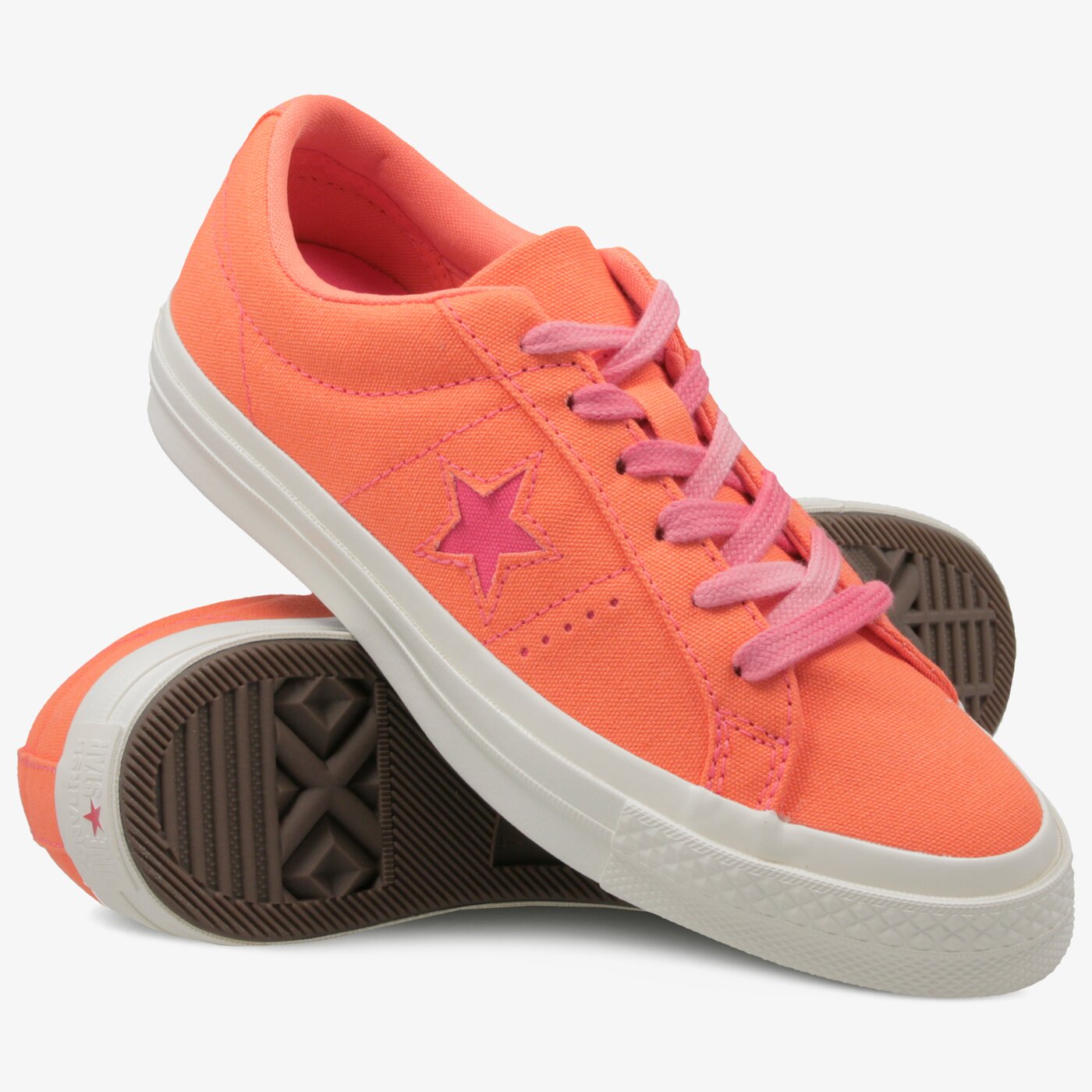 Дамски маратонки CONVERSE ONE STAR 564152c цвят оранжев