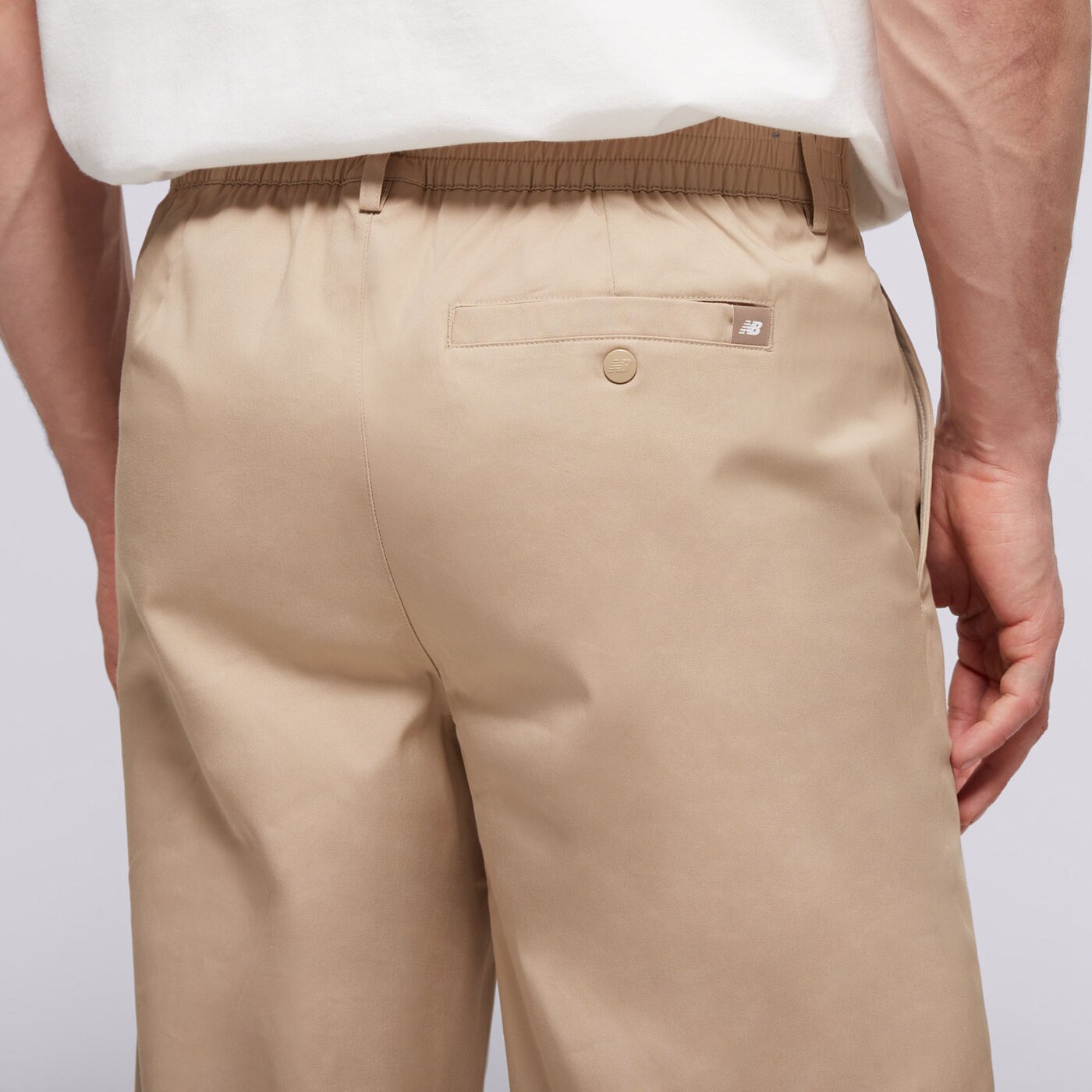 Мъжки панталони NEW BALANCE ПАНТАЛОНИ ATHLETICS STANDARD PANT 30" mp43560sot цвят бежов