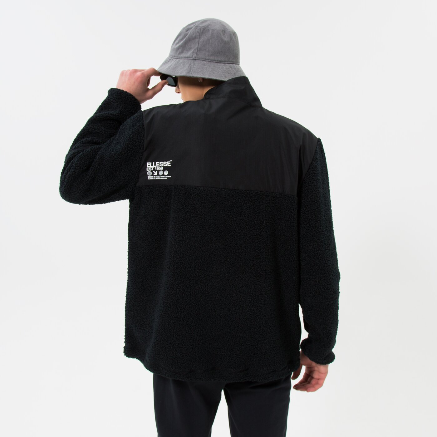 Мъжки суичър ELLESSE ПОЛАР ULTRO JACKET BLK sxp16085011 цвят черен