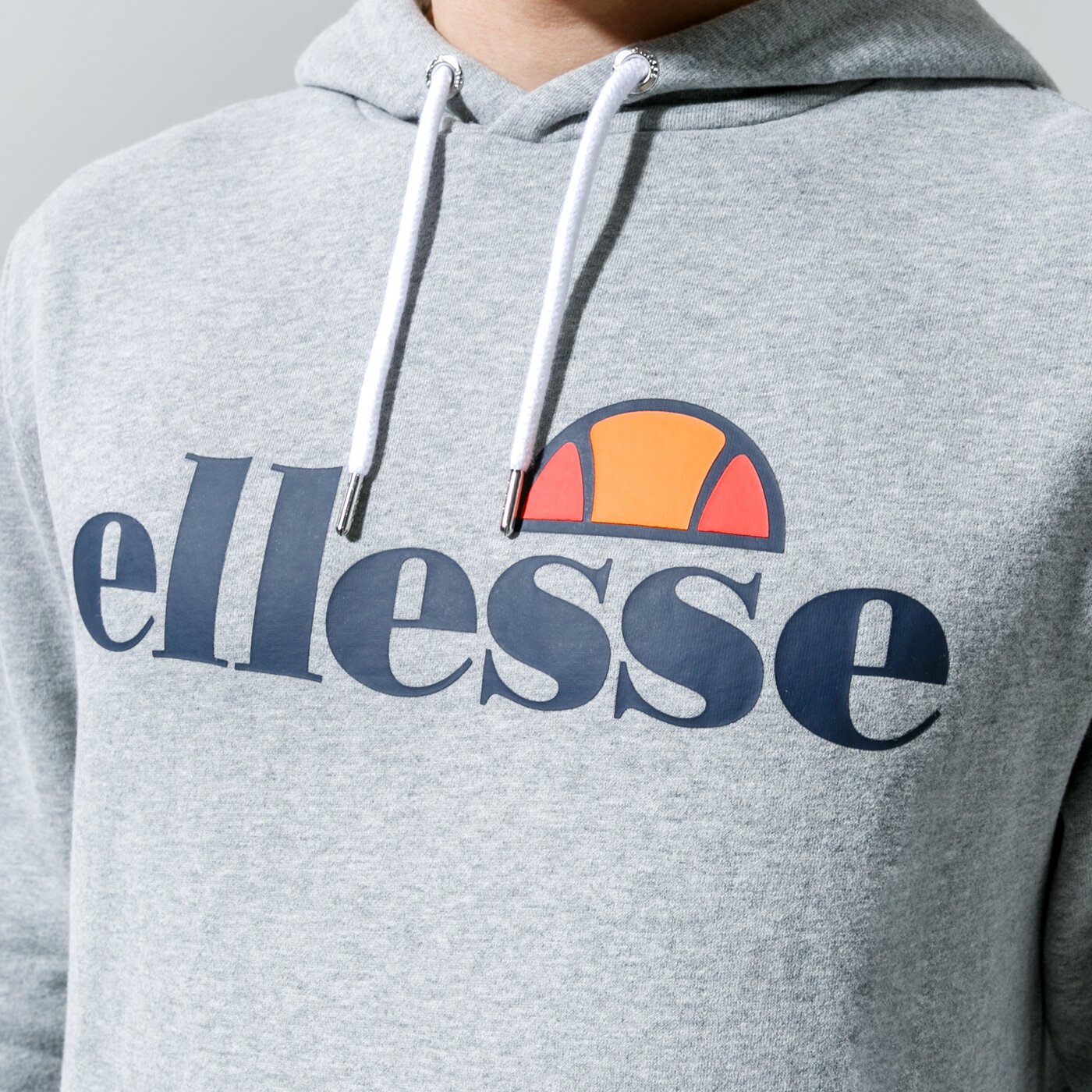 Мъжки суичър ELLESSE СУИТЧЪР С КАЧУЛКА SL GOTTERO GREY shc07407112 цвят сив
