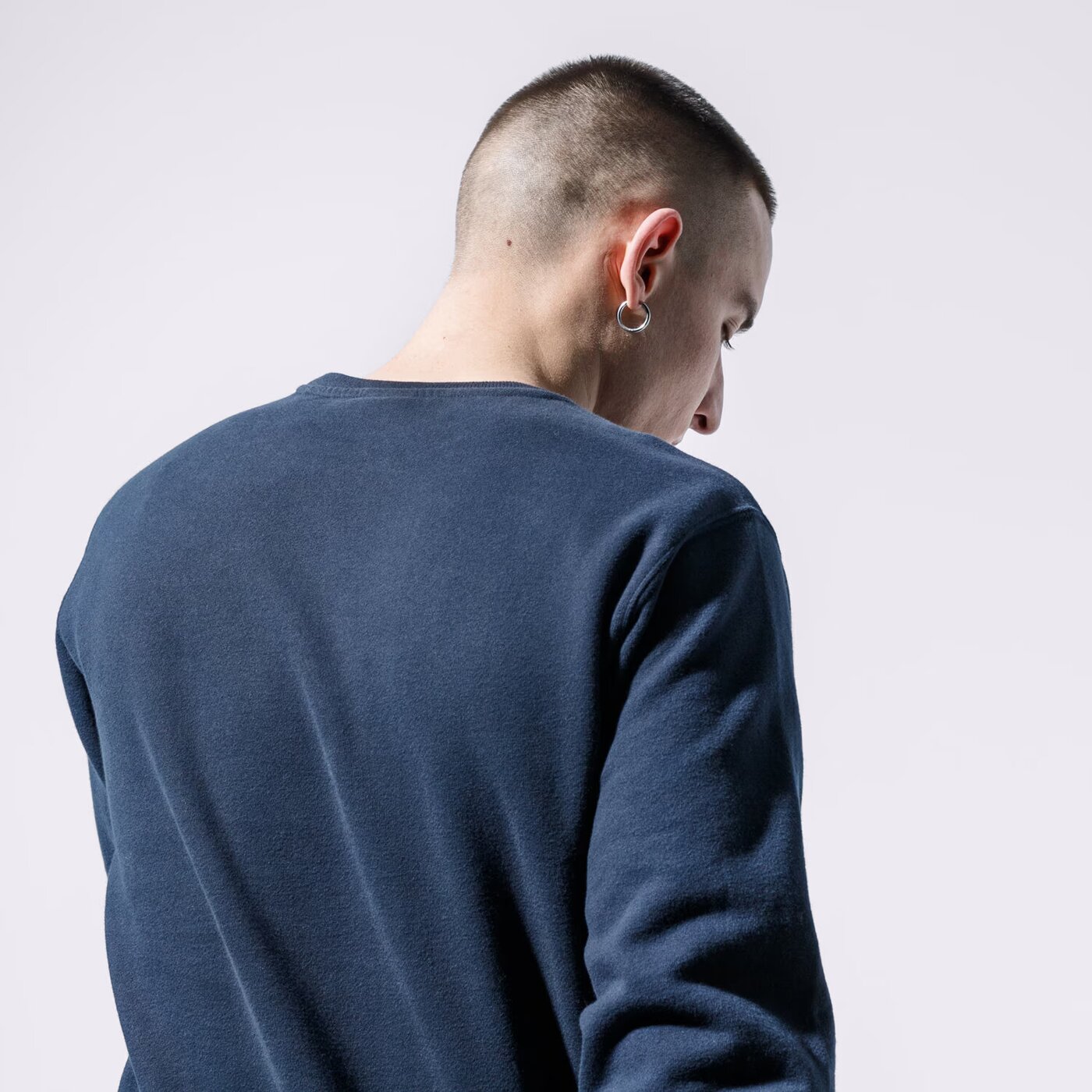 Мъжки суичър ELLESSE СУИТЧЪР SL SUCCISO NAVY shc07930429 цвят тъмносин