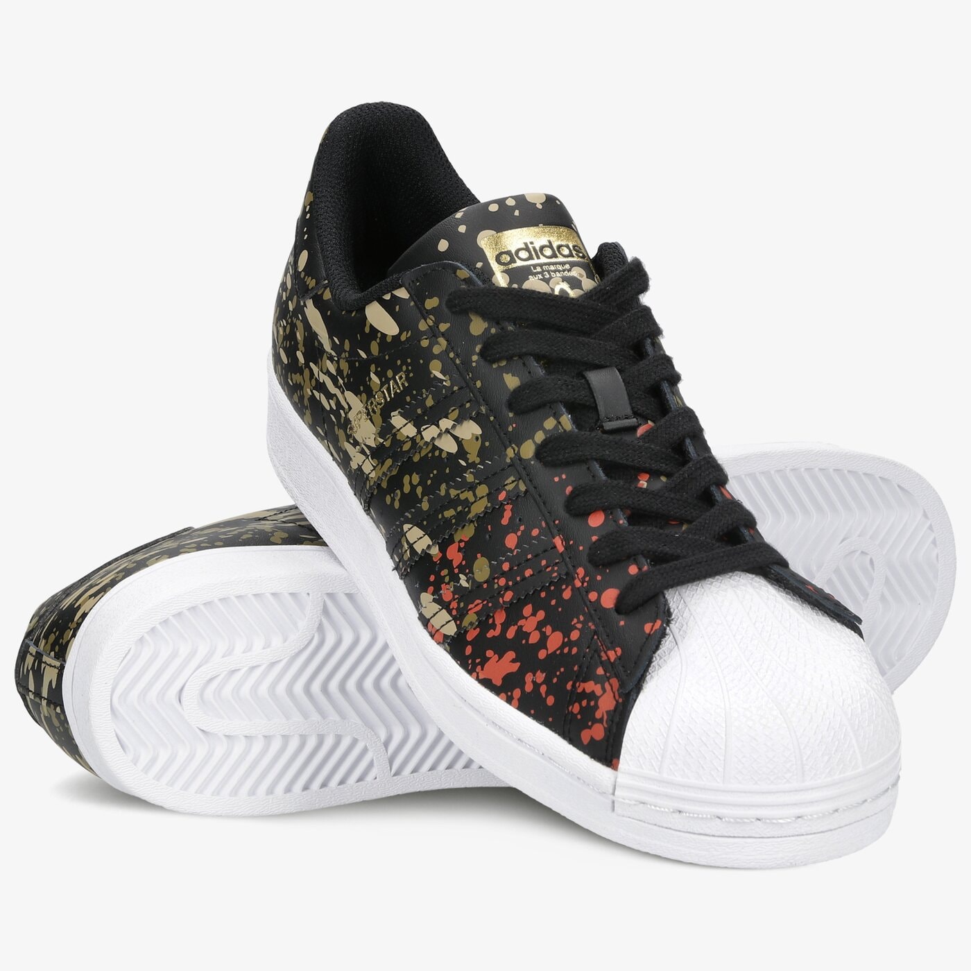 Мъжки маратонки ADIDAS SUPERSTAR  fx5538 цвят черен