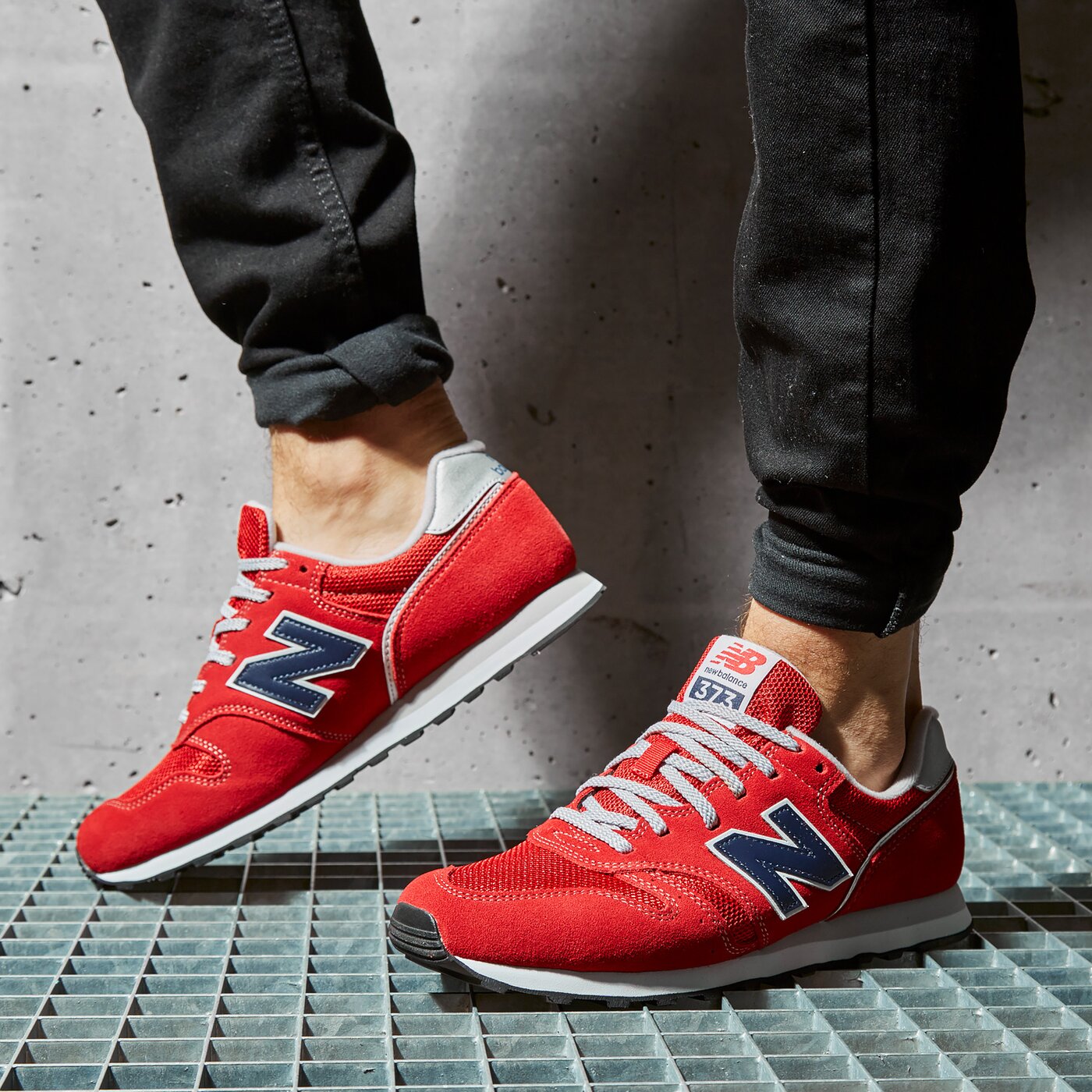 Мъжки маратонки NEW BALANCE 373  ml373cp2 цвят червен