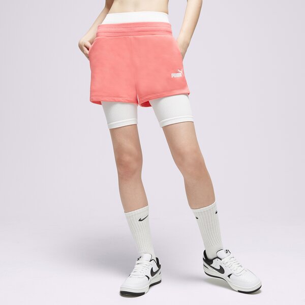 Дамски къси панталони PUMA ШОРТИ ESS 4" SWEAT SHORTS TR (S) 586825 42 цвят розов