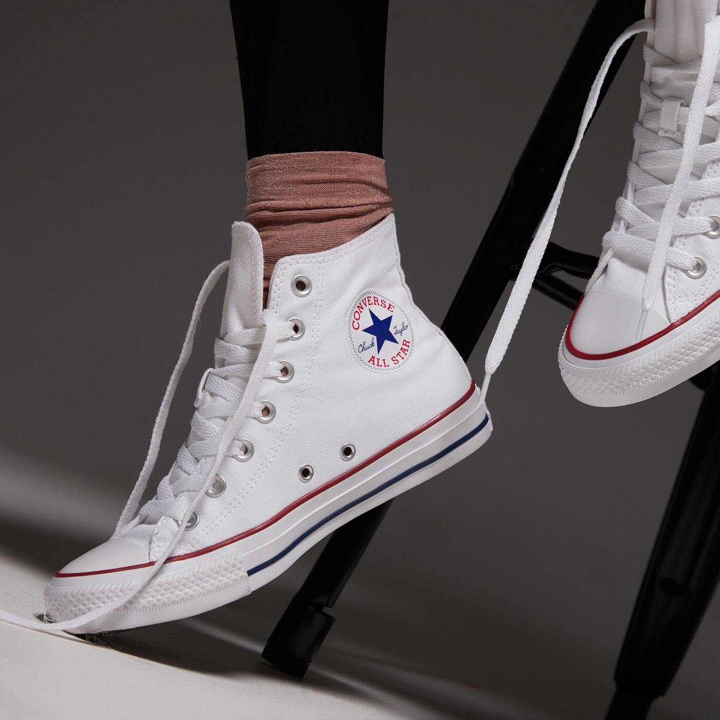 Дамски маратонки CONVERSE CHUCK TAYLOR ALL STAR  m7650c цвят бял