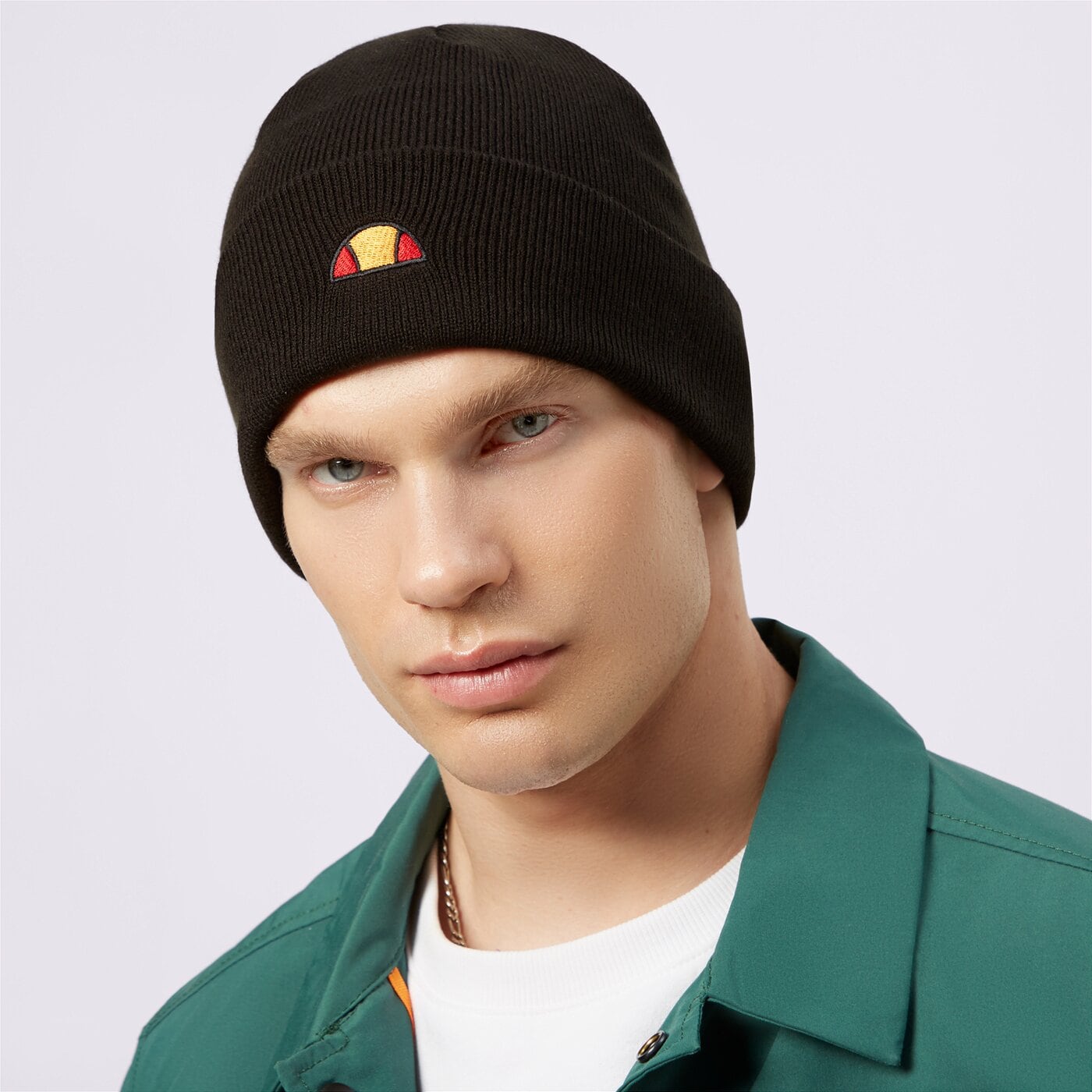 Дамска зимна шапка ELLESSE ШАПКА THAR BEANIE BLK sata2365011 цвят черен