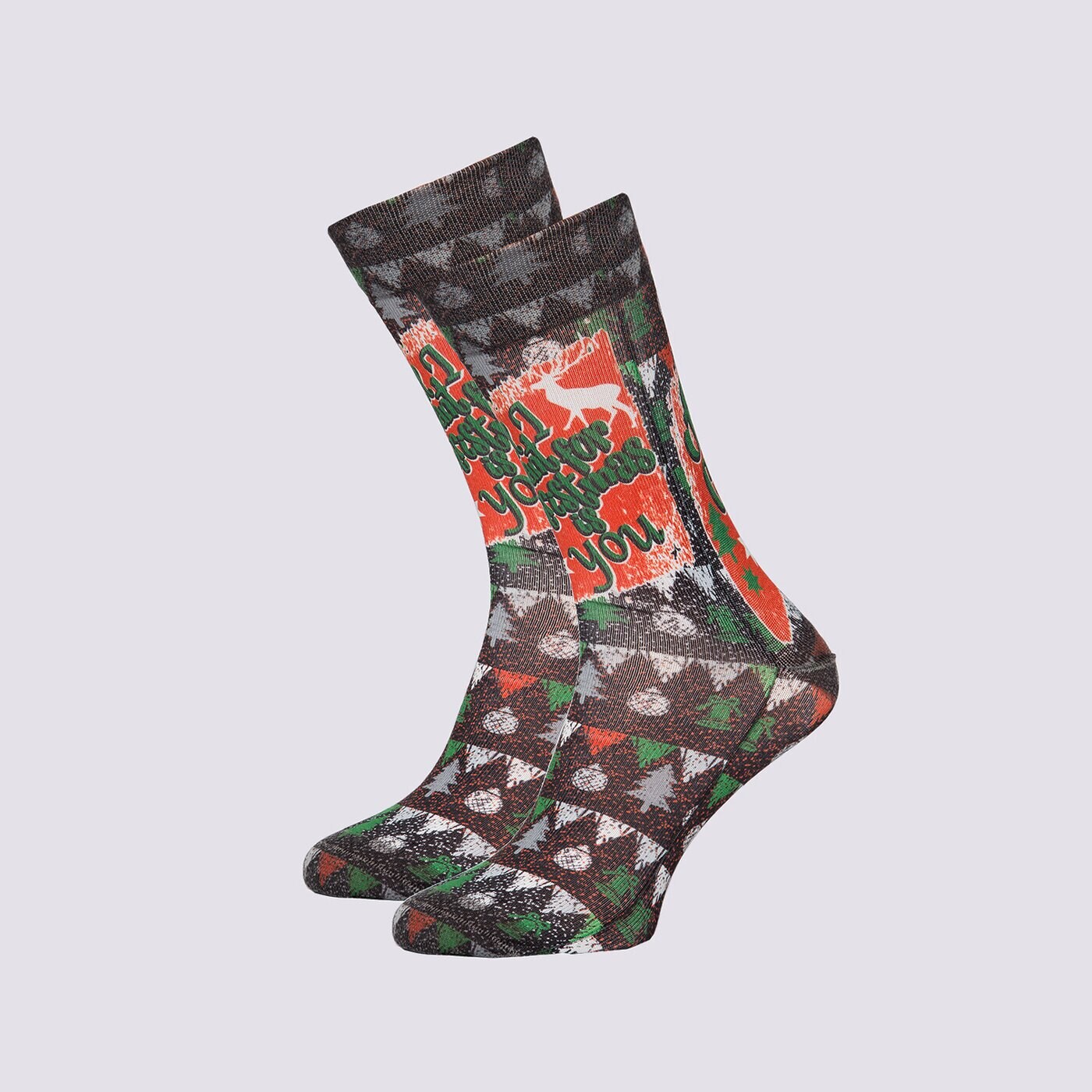 Дамски чорапи WIGGLESTEPS ЧОРАПИ NOEL GREANTING 2010-03830-932 цвят сив