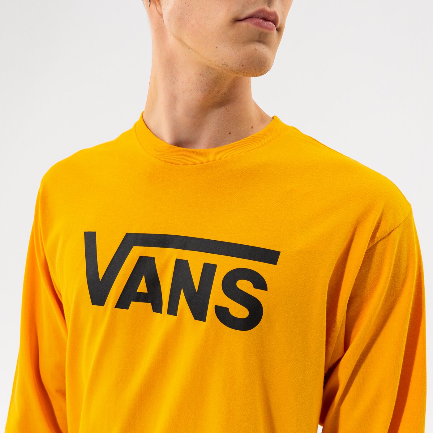 Мъжка тениска VANS ТЕНИСКА VANS CLASSIC LS vn000k6hz9g1 цвят жълт