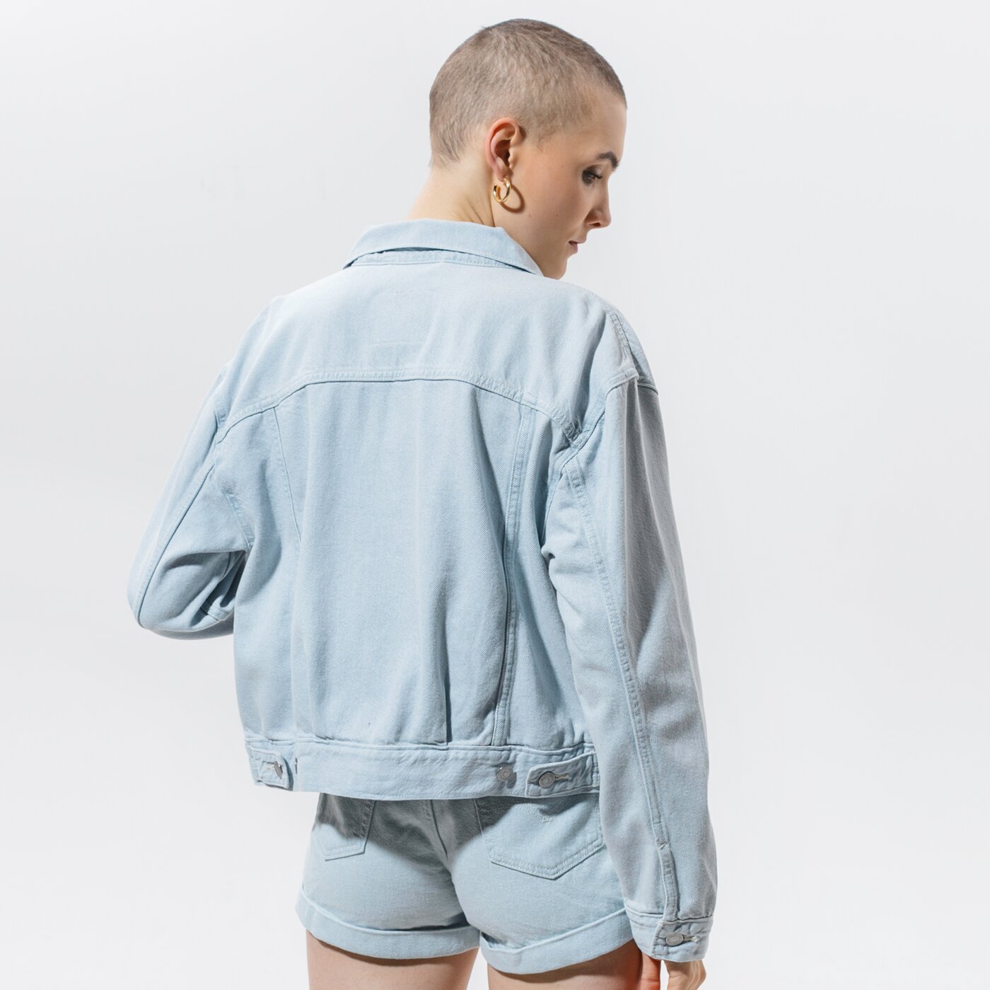 Дамско преходно яке LEVI'S ЯКЕ OVERSIZED UTILITY TRUCKR 39329-0006 цвят син