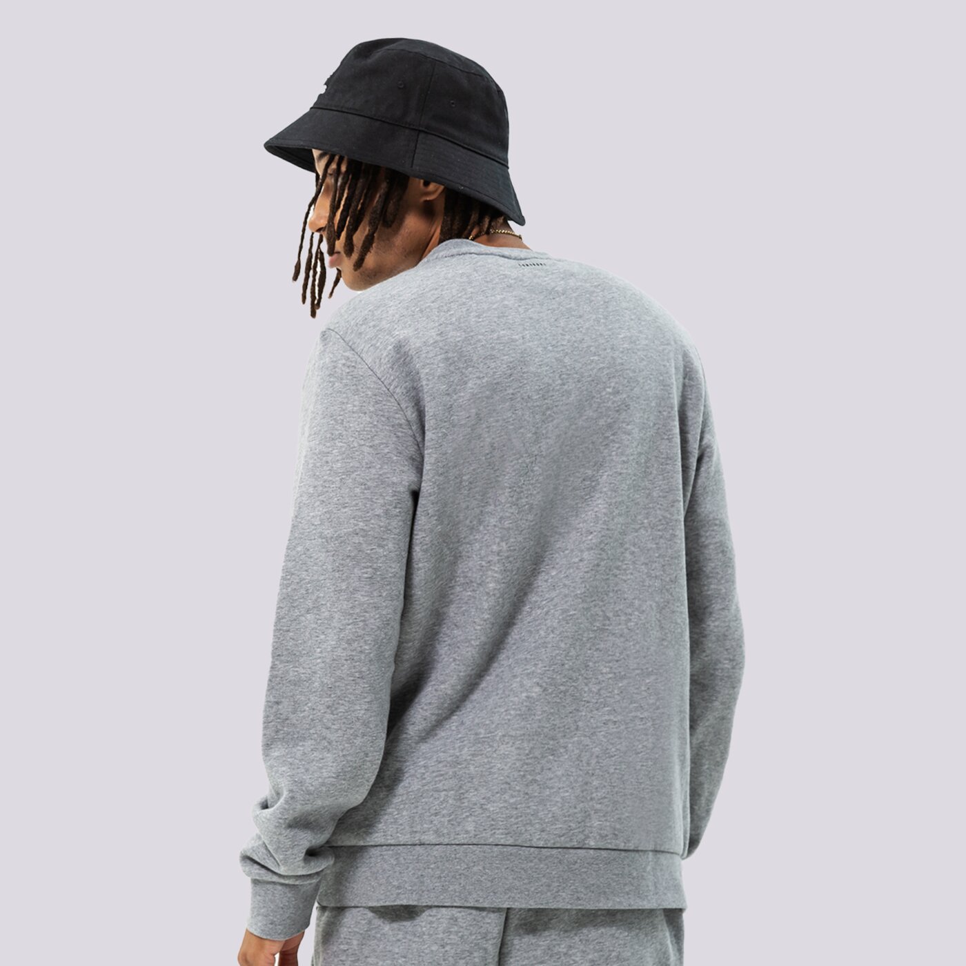 Мъжки суичър CONFRONT СУИТЧЪР CONFRONT CREW MINI LOGO cf322blm92002 цвят сив