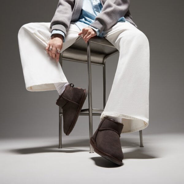 Дамски кежуал EMU AUSTRALIA STINGER MICRO  w10937chocolate цвят кафяв