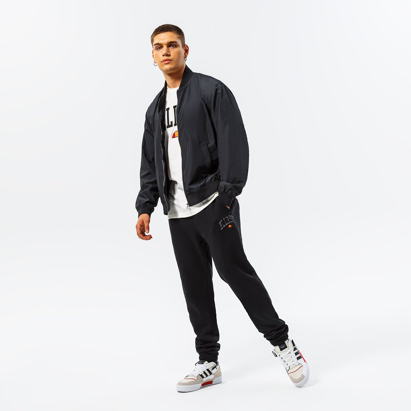 Мъжка тениска ELLESSE ТЕНИСКА COLUMBIA TEE OFF WHT shp16225904 цвят бял