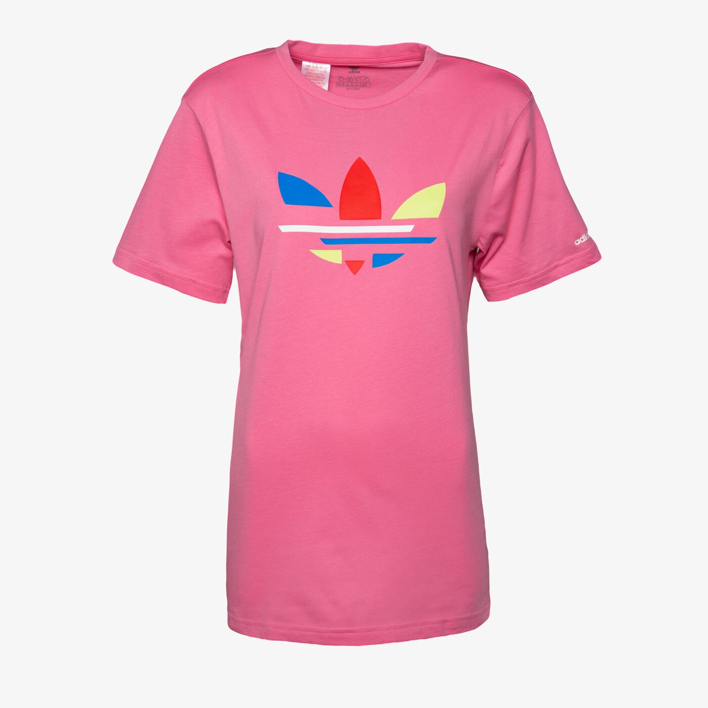 Детска тениска ADIDAS ТЕНИСКА TEE GIRL h32347 цвят розов