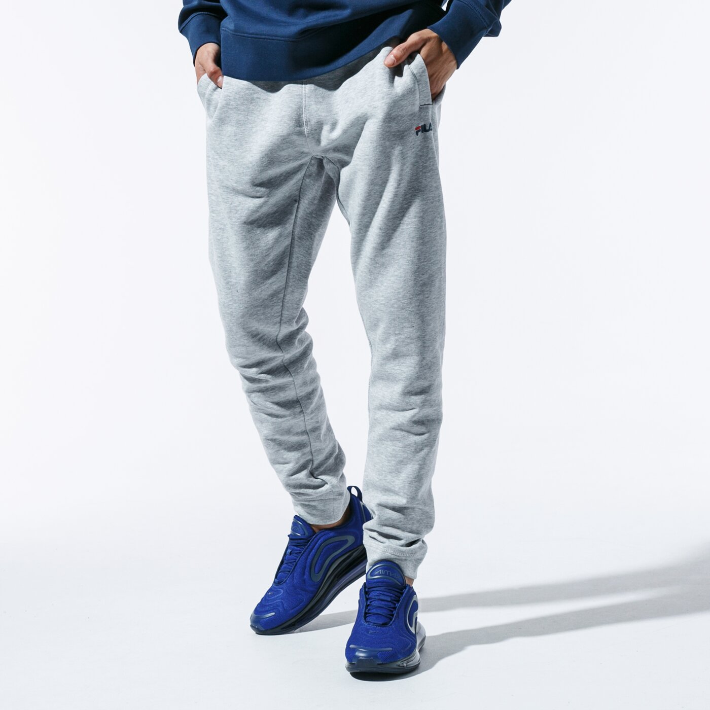 Мъжки панталони FILA ПАНТАЛОНИ PURE SLIM PANTS 681095002 цвят черен