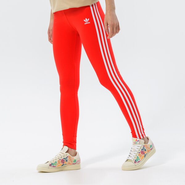 Дамски панталони ADIDAS КЛИН 3 STRIPES TIGHT hd2348 цвят червен