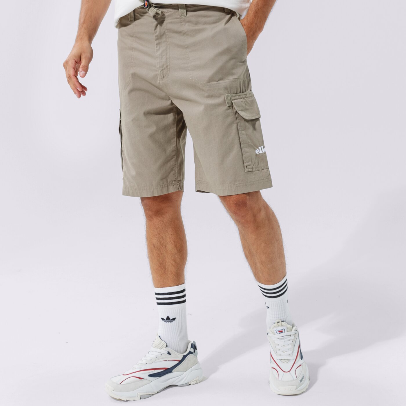 Мъжки къси панталони ELLESSE ШОРТИ FIGURI SHORT KHA shj11943506 цвят каки