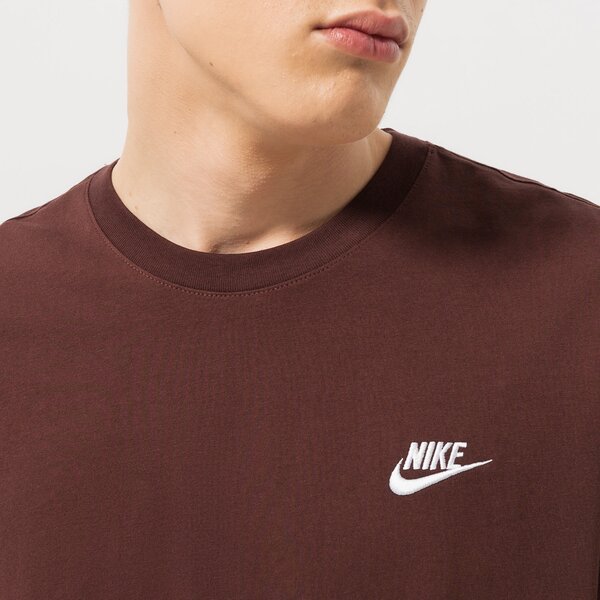 Мъжка тениска NIKE ТЕНИСКА NIKE SPORTSWEAR CLUB ar4997-227 цвят кафяв
