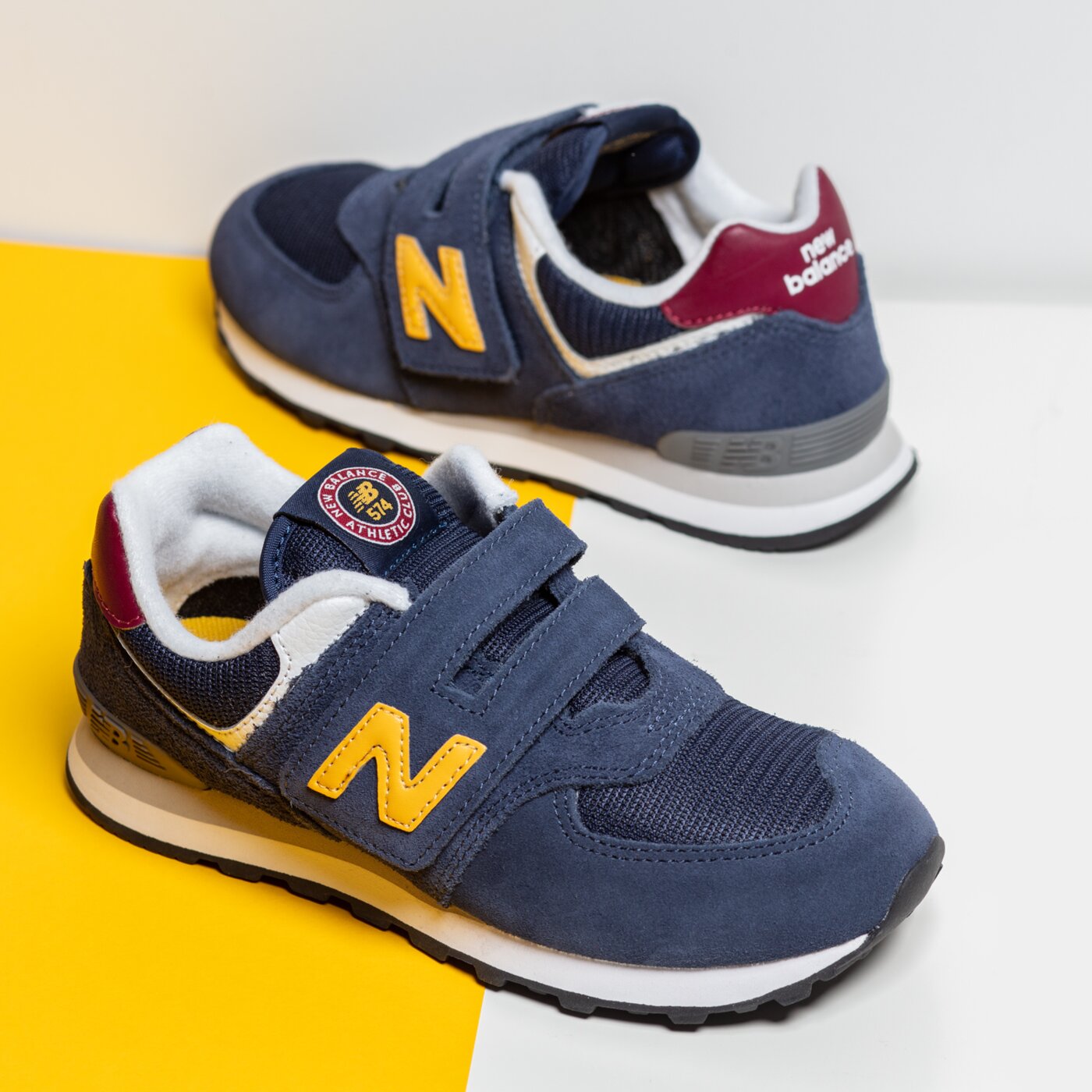 Детски маратонки NEW BALANCE 574  pv574hw1 цвят тъмносин