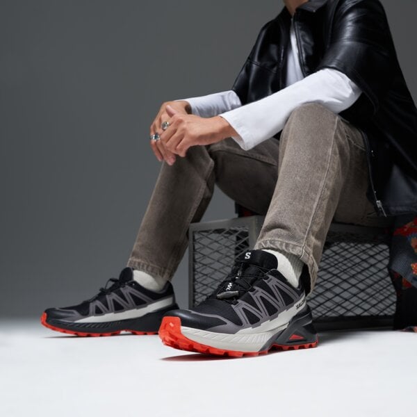 Мъжки туристически обувки SALOMON SPEEDCROSS PEAK GTX l47852800 цвят черен