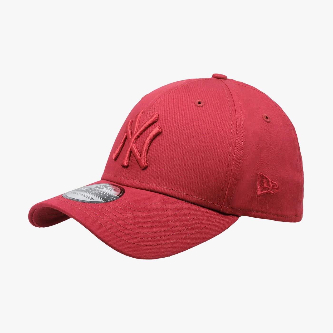 Дамска шапка с козирка NEW ERA ШАПКА LEAGUE ESSENTIAL 39THIRTY NEW YORK YANKEES CAR 80536613 цвят бордо