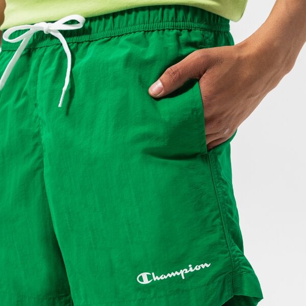 Мъжки къси панталони CHAMPION ШОРТИ BEACHSHORT 216069gs017 цвят зелен