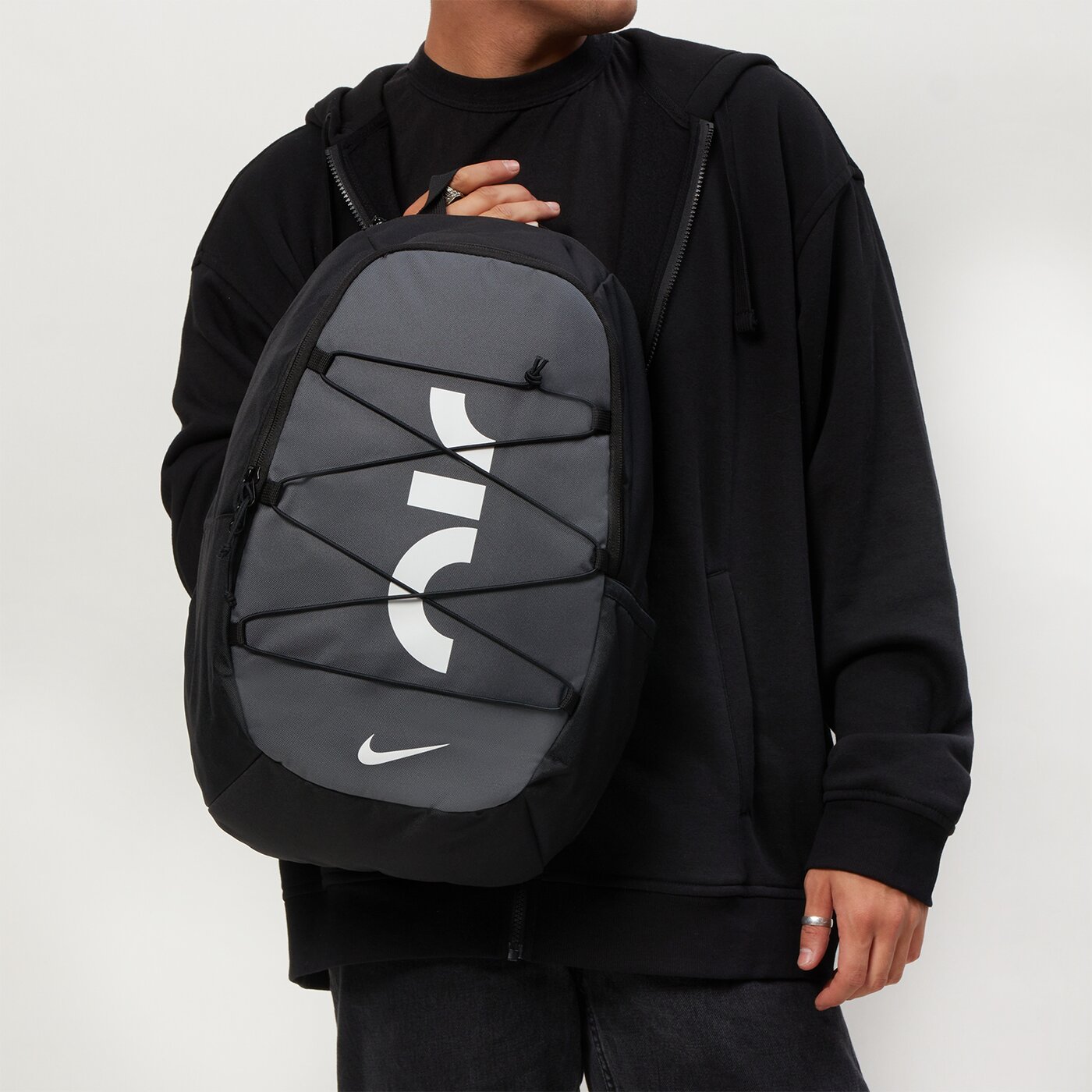 Детска раница NIKE РАНИЦА NK AIR GRX BKPK dv6246-010 цвят черен