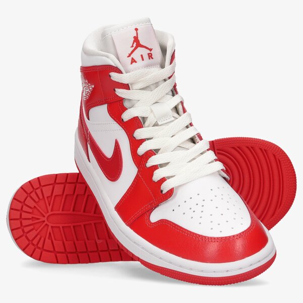 Дамски маратонки JORDAN 1 MID bq6472-116 цвят червен