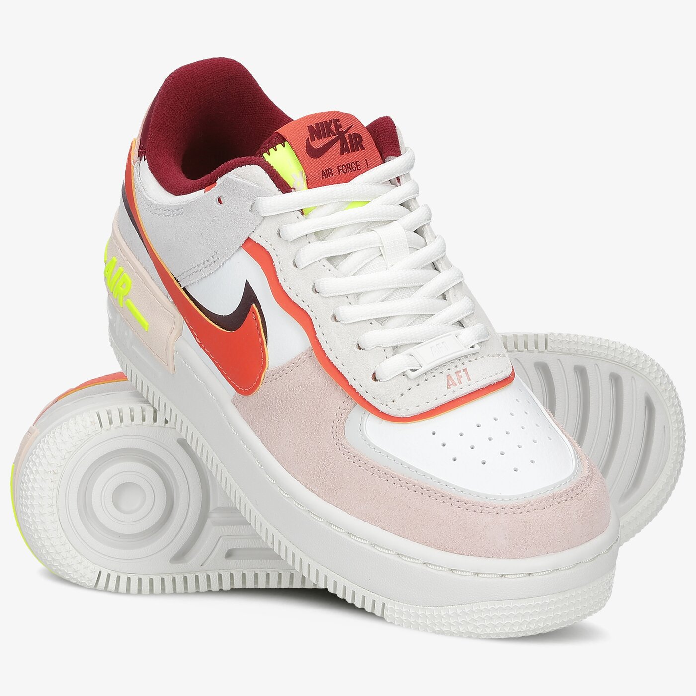 Дамски маратонки NIKE AIR FORCE 1 SHADOW cu8591-600 цвят многоцветен