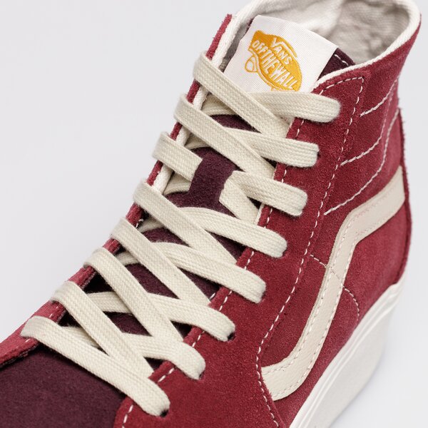 Дамски маратонки VANS UA SK8-HI TAPERED STACKFORM vn0a7q5ptwp1 цвят червен