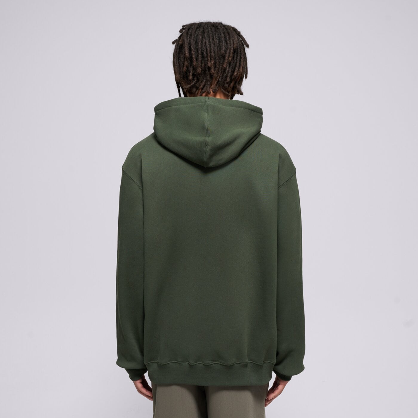 Мъжки суичър VANS СУИТЧЪР С КАЧУЛКА LEFT CHEST II LOOSE PO vn000p21emu1 цвят зелен