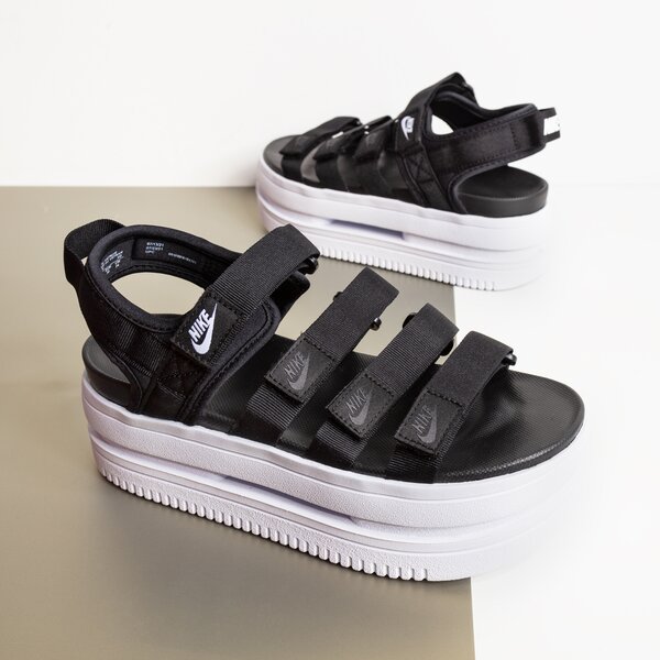 Дамски чехли и сандали NIKE ICON CLASSIC dh0223-001 цвят черен