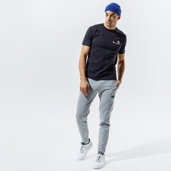 Мъжка тениска CHAMPION ТЕНИСКА CREWNECK ТЕНИСКА 216871kk001 цвят черен