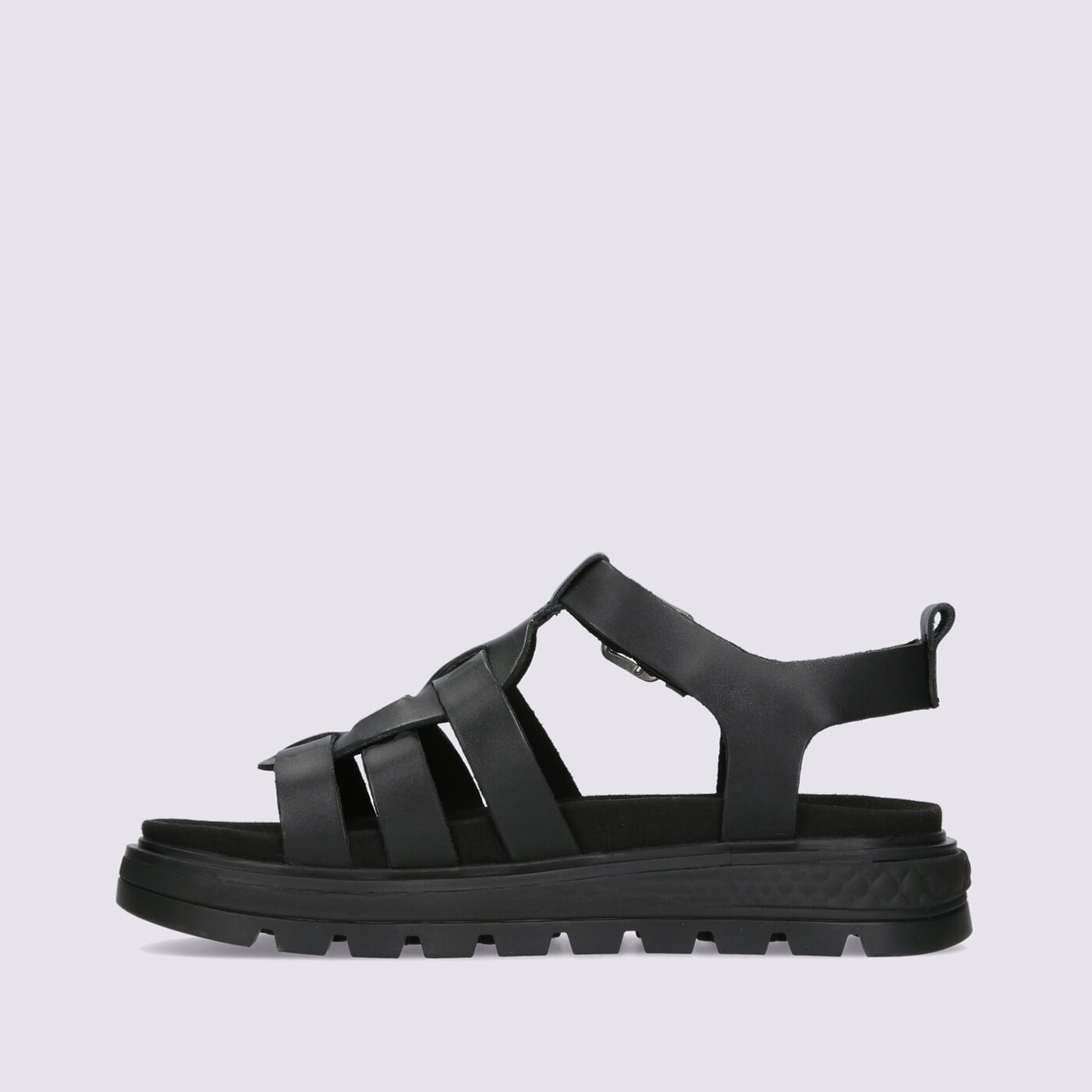 Дамски чехли и сандали TIMBERLAND RAY CITY SANDAL FISHERMAN tb0a2huz0151 цвят черен