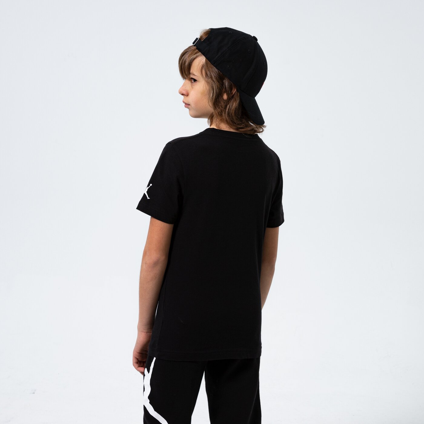 Детска тениска JORDAN ТЕНИСКА AJ1 POCKET PLAY BOY 95b092023 цвят черен