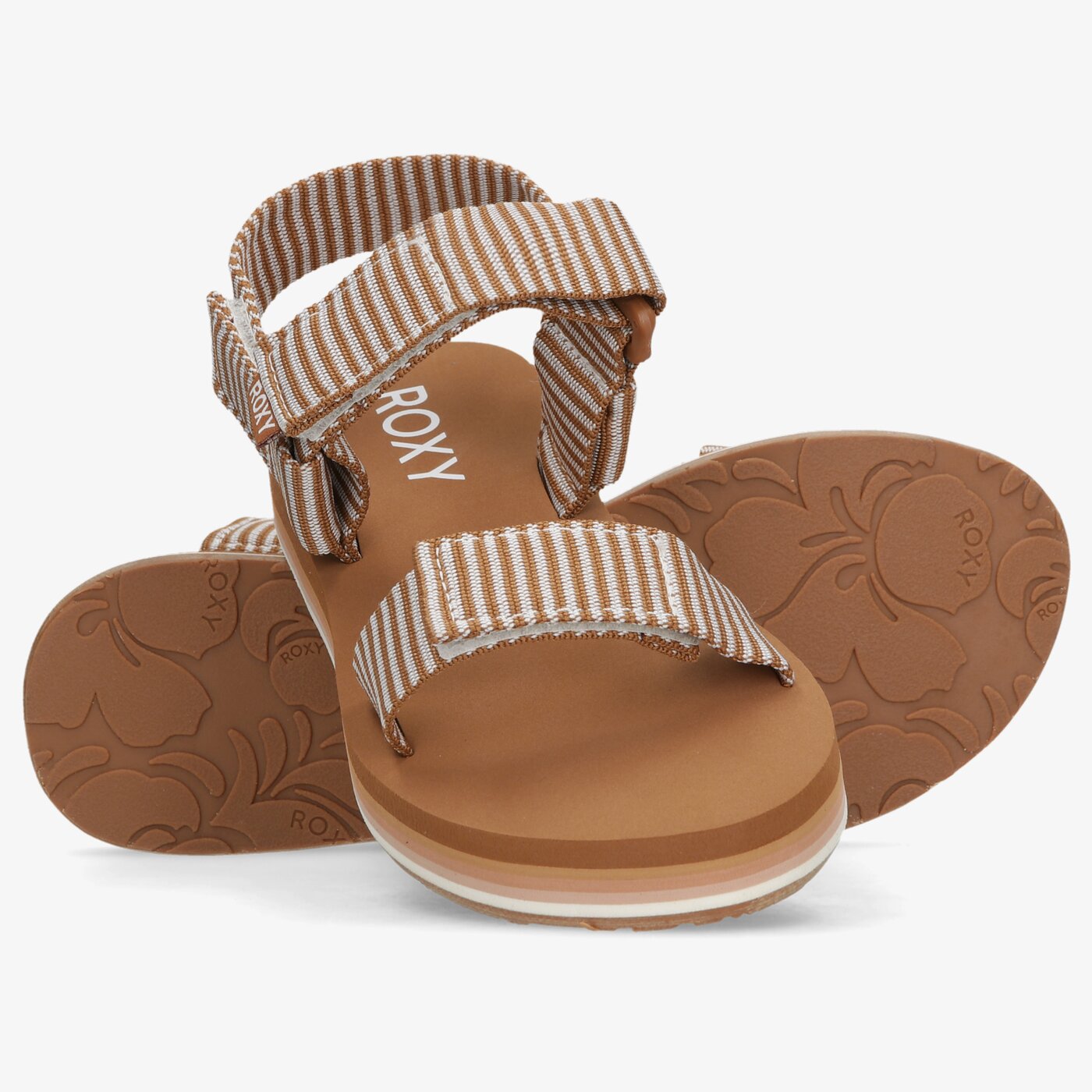 Дамски чехли и сандали ROXY ROXY CAGE arjl100930brw цвят кафяв
