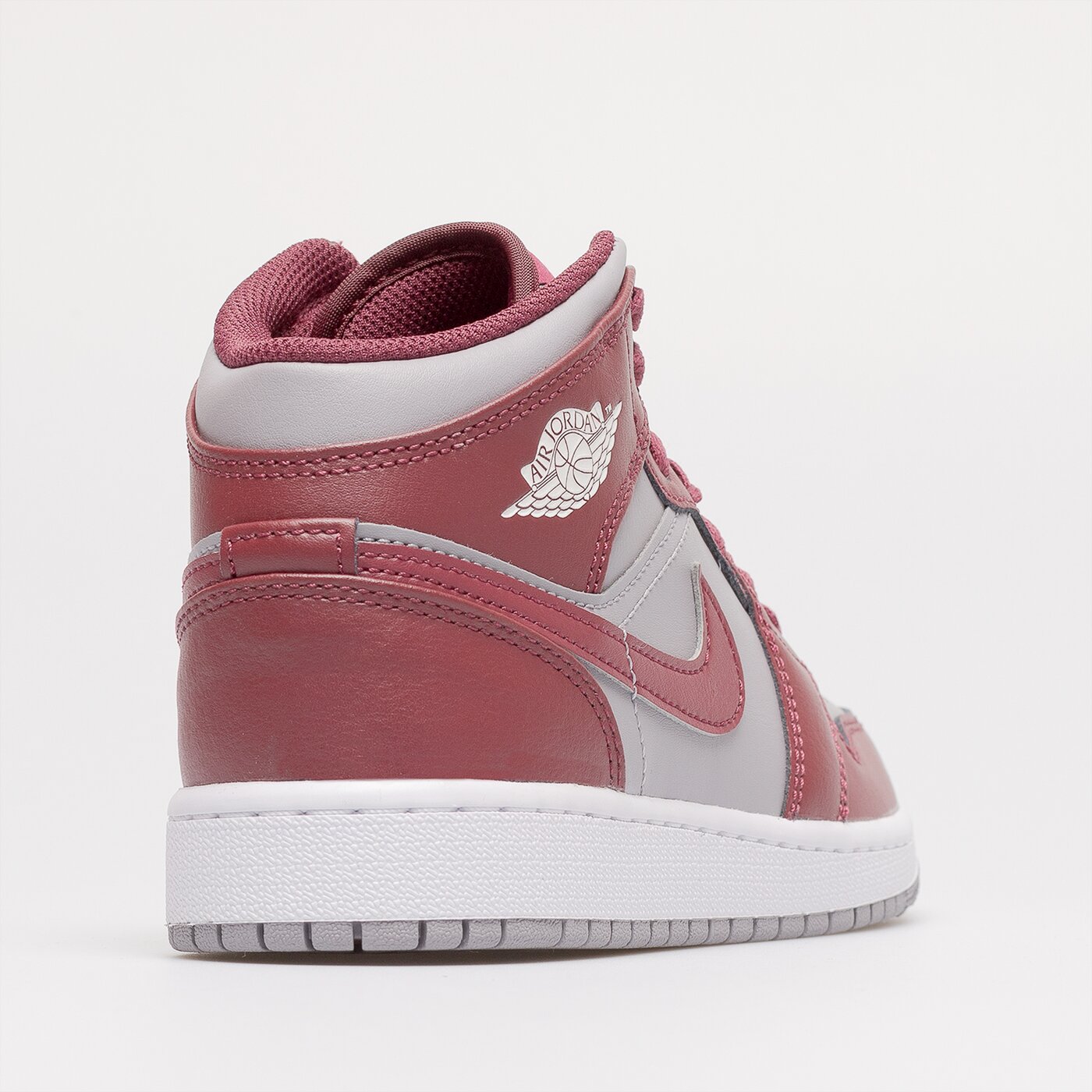 Детски маратонки AIR JORDAN 1 MID BG dq8423-615 цвят бордо