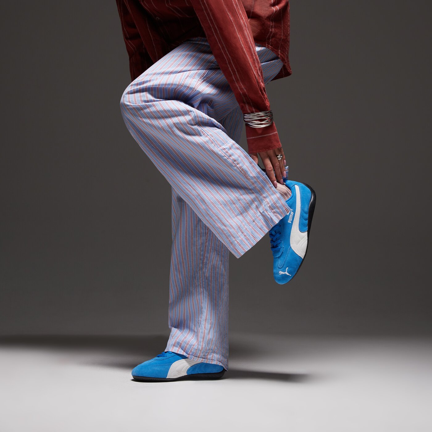 Дамски маратонки PUMA SPEEDCAT OG 39884618 цвят син