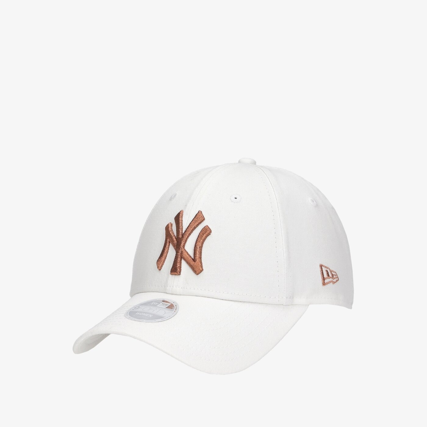 Дамска шапка с козирка NEW ERA ШАПКА WMNS METALLIC 940 NYY WHT NEW YORK YANKEES WHI 60141900 цвят бял