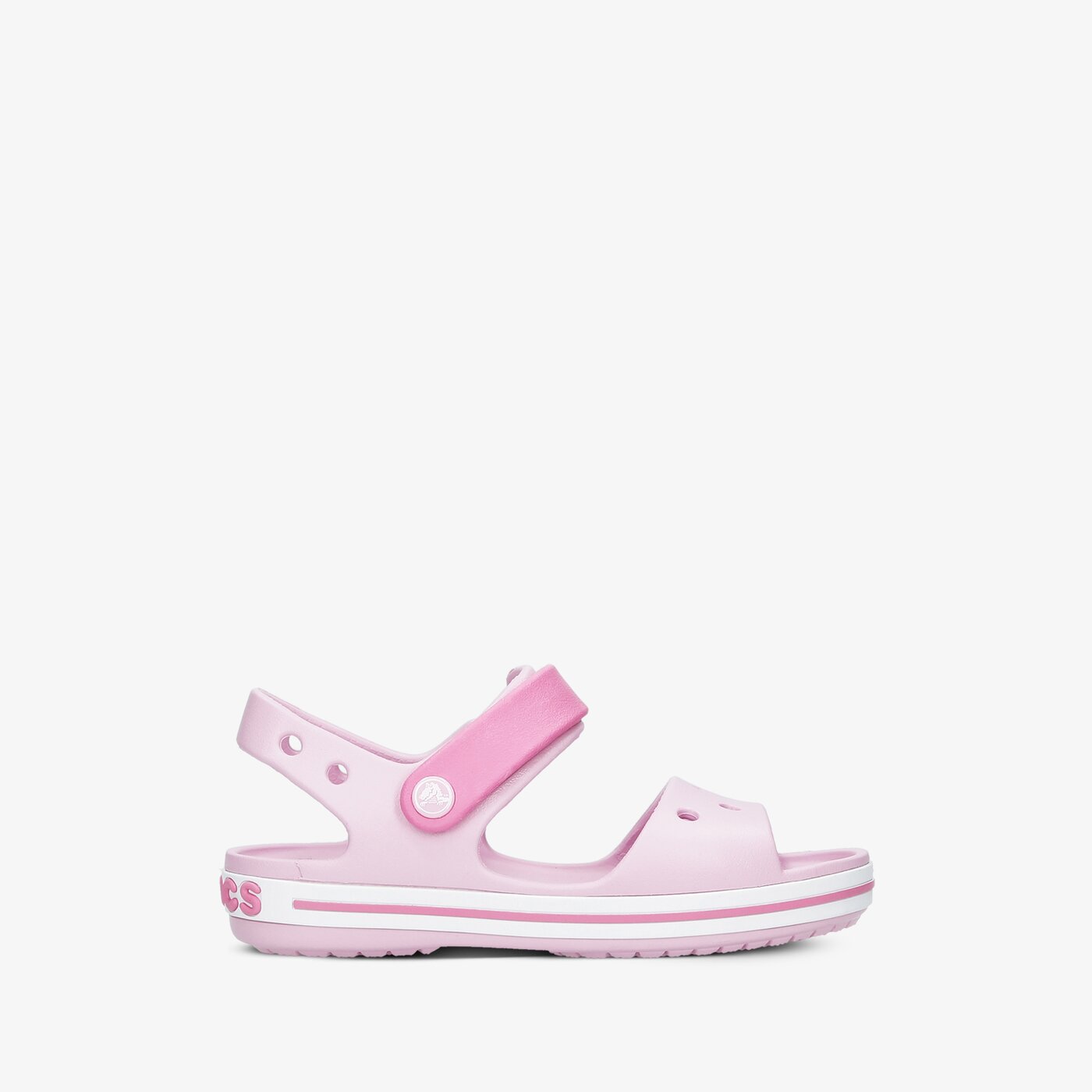 Детски чехли и сандали CROCS CROCBAND SANDAL KIDS 128566gdi цвят розов