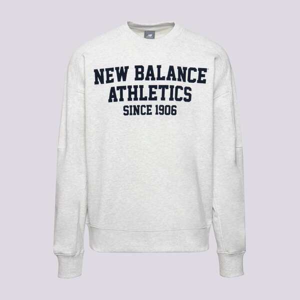 Мъжки суичър NEW BALANCE СУИТЧЪР VARSITY FRENCH TERRY GRAPHIC CREW mt51521ahh цвят сив