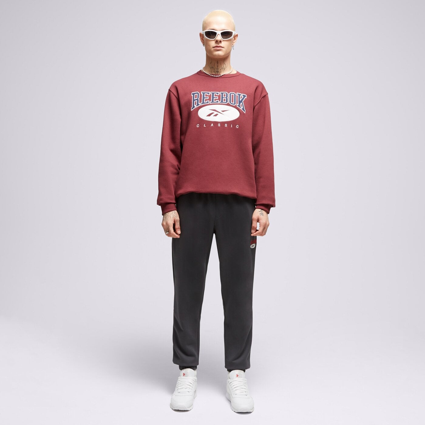 Мъжки панталони REEBOK ПАНТАЛОНИ CL AE PANT 100035356 цвят черен