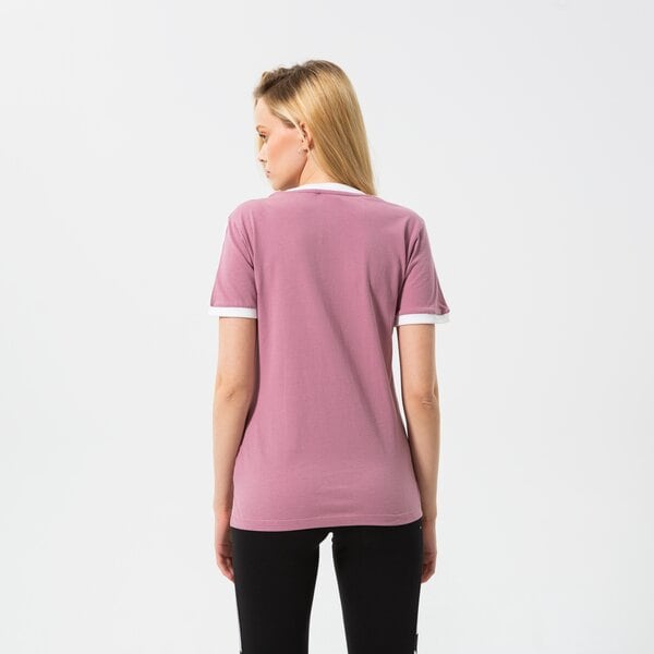 Дамска тениска ADIDAS ТЕНИСКА 3 STRIPES TEE hb9485 цвят розов