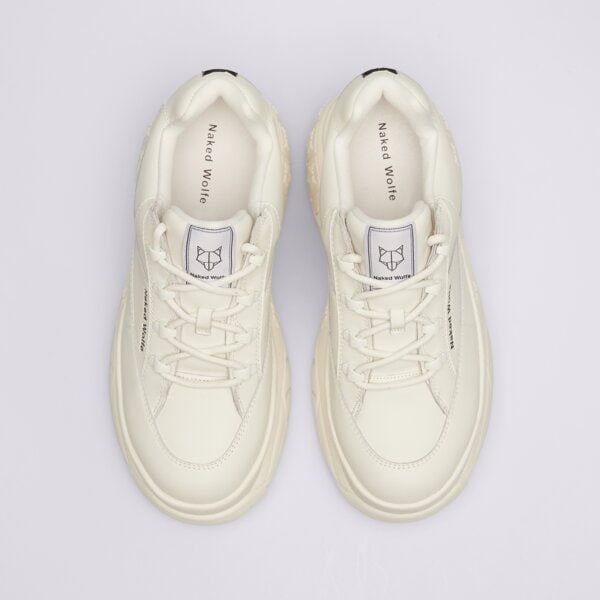 Дамски маратонки NAKED WOLFE SPORTY nwsportywhite цвят бял