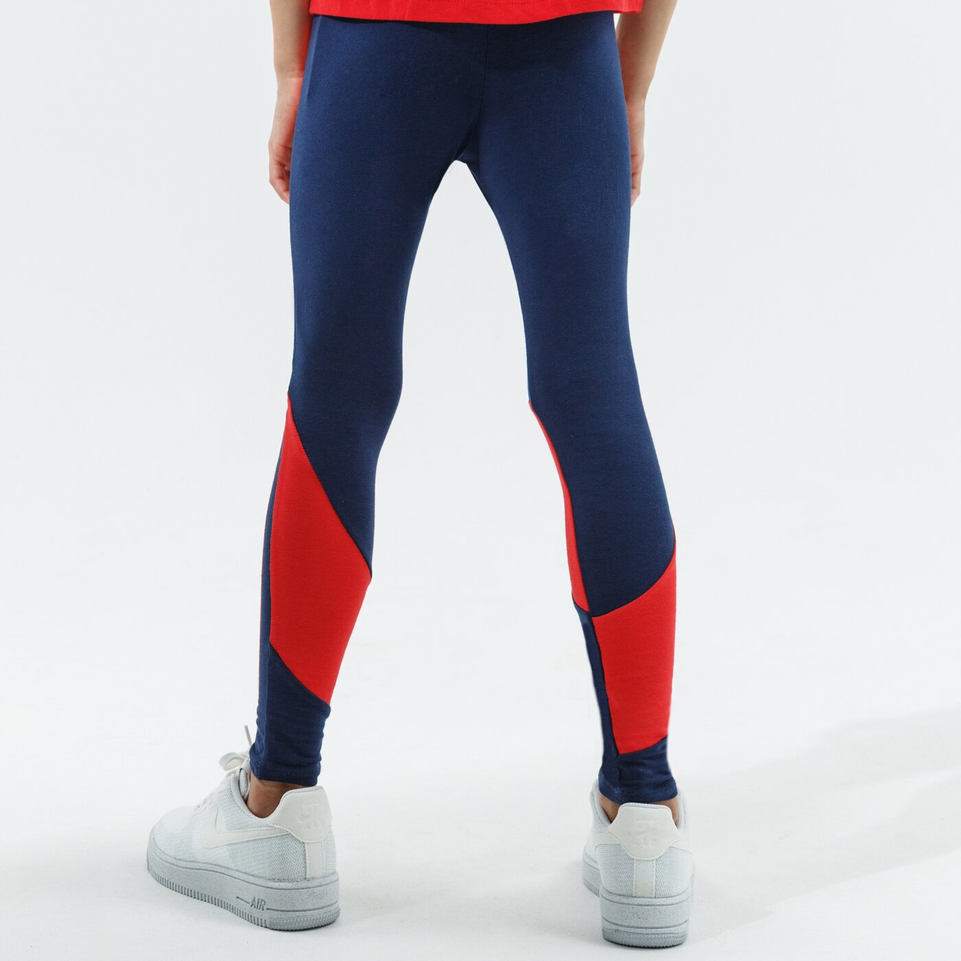 Детски панталони JORDAN КЛИН PARIS SAINT-GERMAIN LEGGING GIRL 45a728-u90 цвят тъмносин